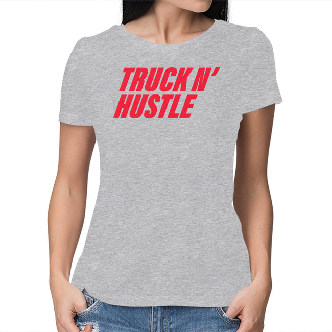 TNH Red-Womens-Basic-Tee-truck-n-hustle