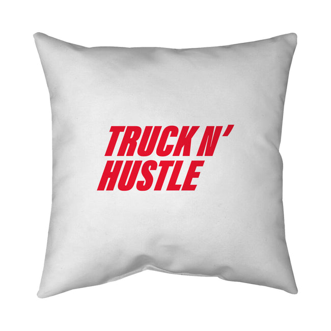 TNH Red-None-Non-Removable Cover w Insert-Throw Pillow-truck-n-hustle