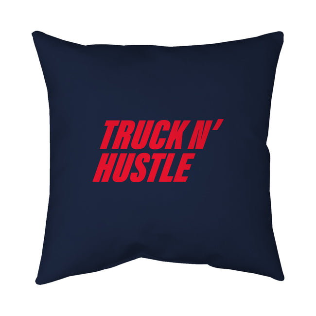 TNH Red-None-Removable Cover w Insert-Throw Pillow-truck-n-hustle