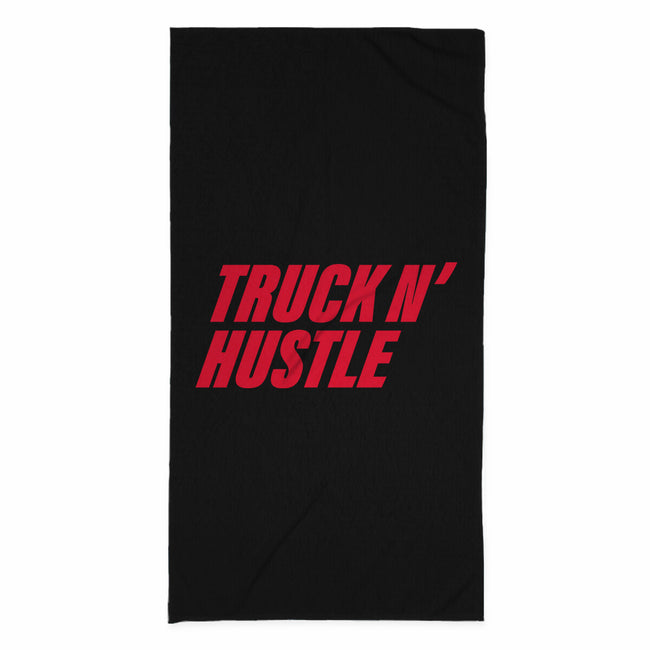 TNH Red-None-Beach-Towel-truck-n-hustle