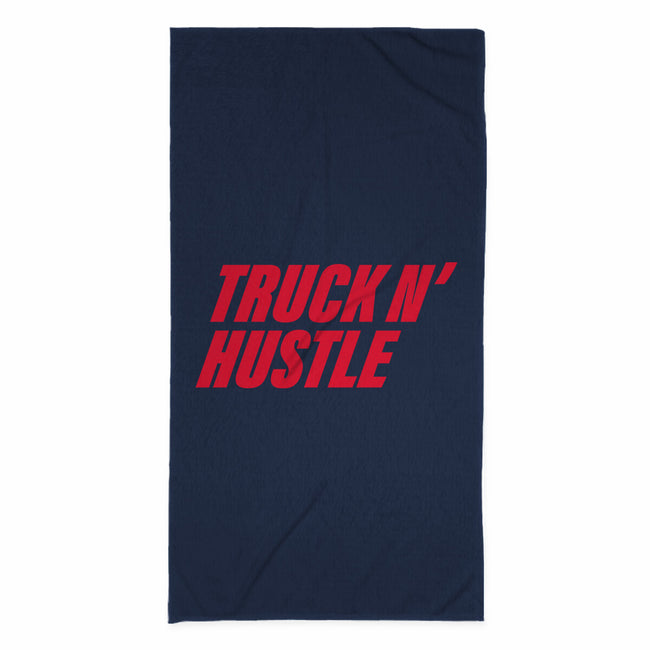 TNH Red-None-Beach-Towel-truck-n-hustle