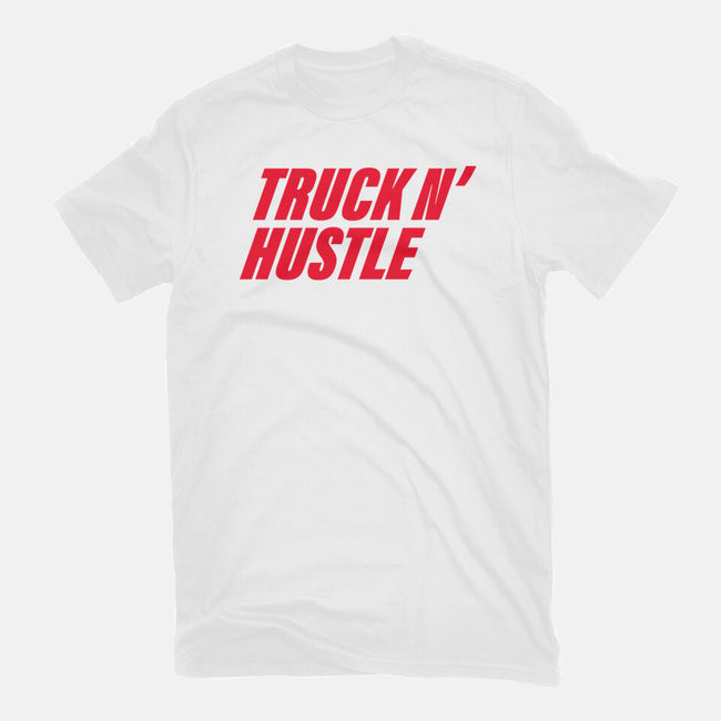 TNH Red-Womens-Fitted-Tee-truck-n-hustle