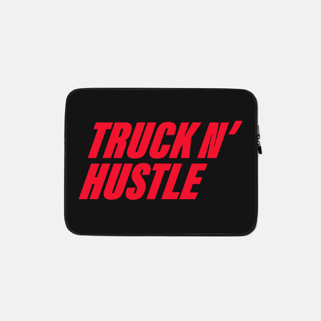 TNH Red-None-Zippered-Laptop Sleeve-truck-n-hustle