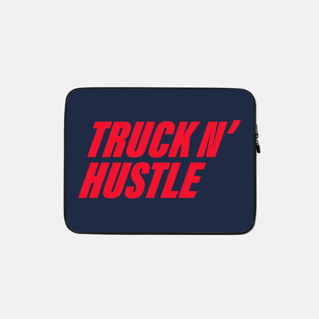 TNH Red-None-Zippered-Laptop Sleeve-truck-n-hustle