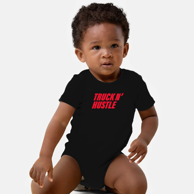 TNH Red-Baby-Basic-Onesie-truck-n-hustle