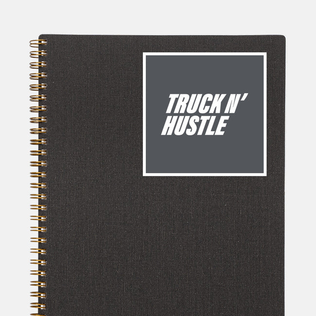 TNH White-None-Glossy-Sticker-truck-n-hustle