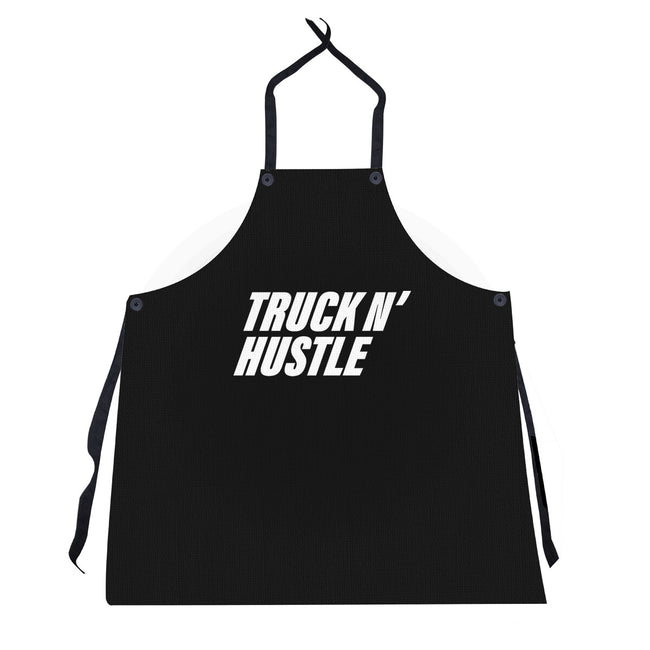 TNH White-Unisex-Kitchen-Apron-truck-n-hustle