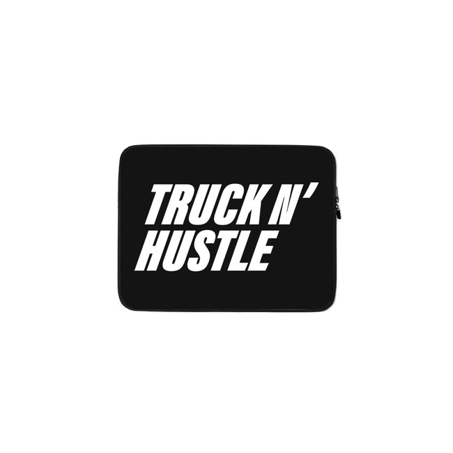 TNH White-None-Zippered-Laptop Sleeve-truck-n-hustle