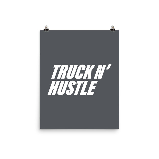 TNH White-None-Matte-Poster-truck-n-hustle