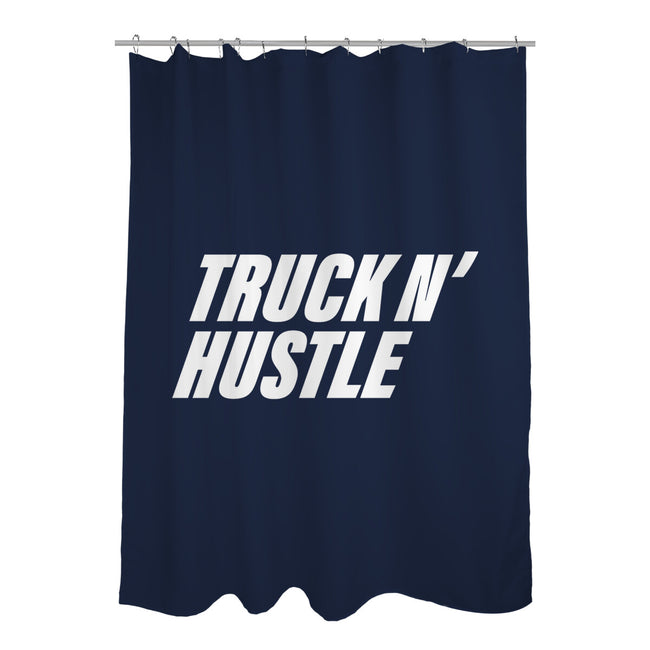 TNH White-None-Polyester-Shower Curtain-truck-n-hustle