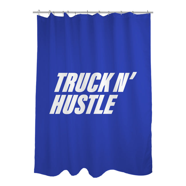 TNH White-None-Polyester-Shower Curtain-truck-n-hustle