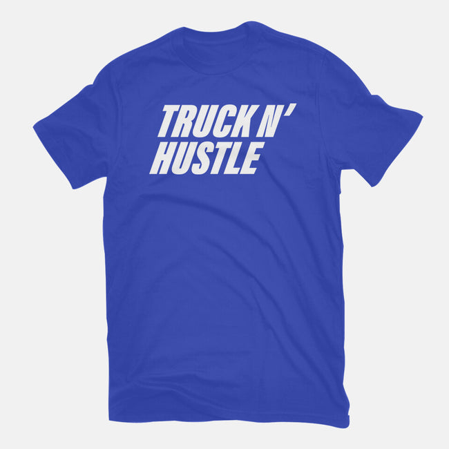 TNH White-Womens-Fitted-Tee-truck-n-hustle