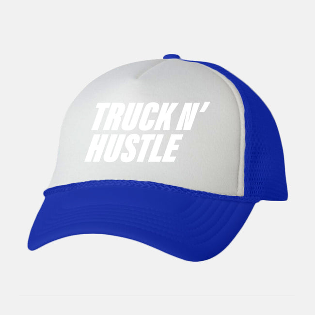 TNH White-Unisex-Trucker-Hat-truck-n-hustle