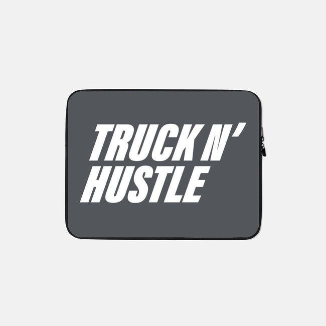 TNH White-None-Zippered-Laptop Sleeve-truck-n-hustle