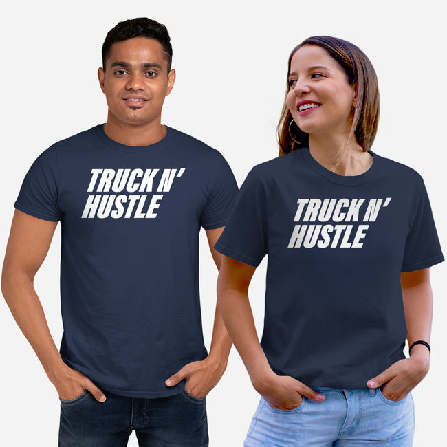 TNH White-Unisex-Basic-Tee-truck-n-hustle
