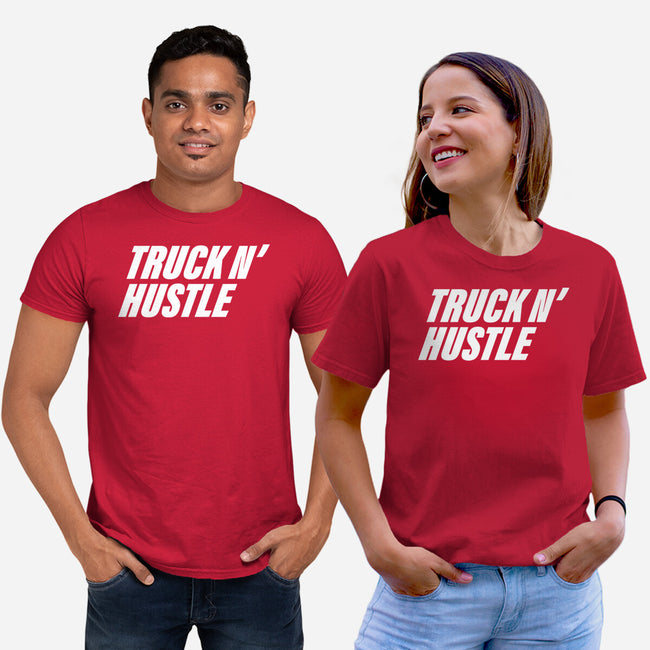 TNH White-Unisex-Basic-Tee-truck-n-hustle