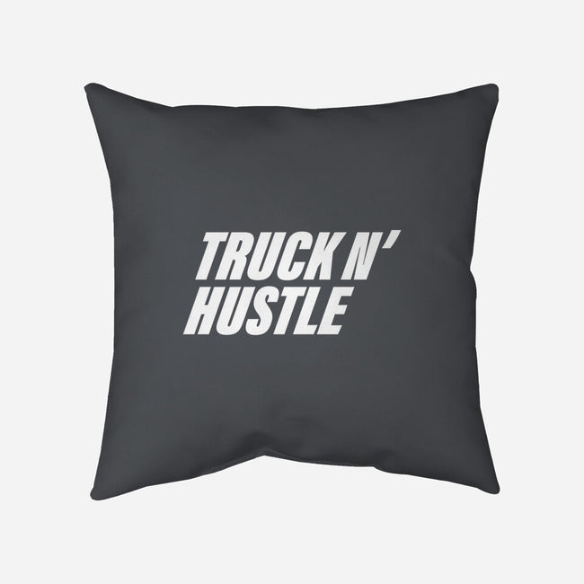TNH White-None-Removable Cover w Insert-Throw Pillow-truck-n-hustle