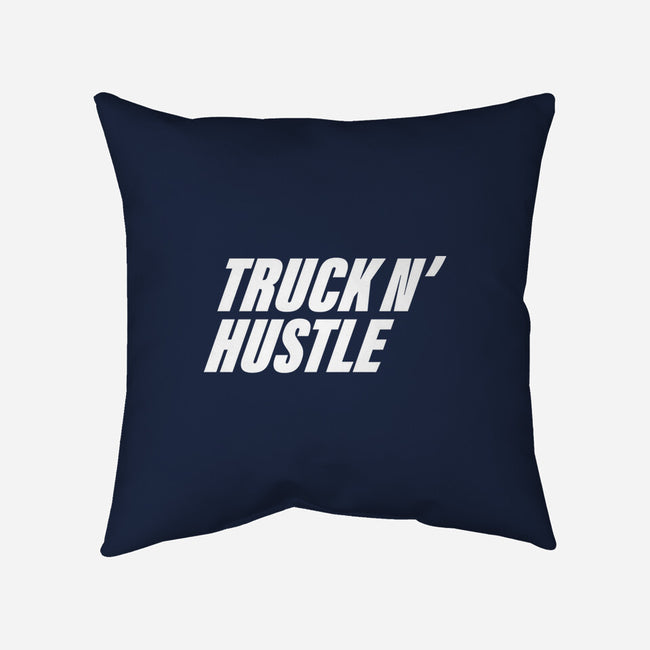 TNH White-None-Removable Cover-Throw Pillow-truck-n-hustle