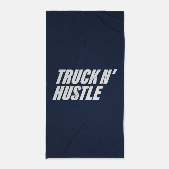 TNH White-None-Beach-Towel-truck-n-hustle