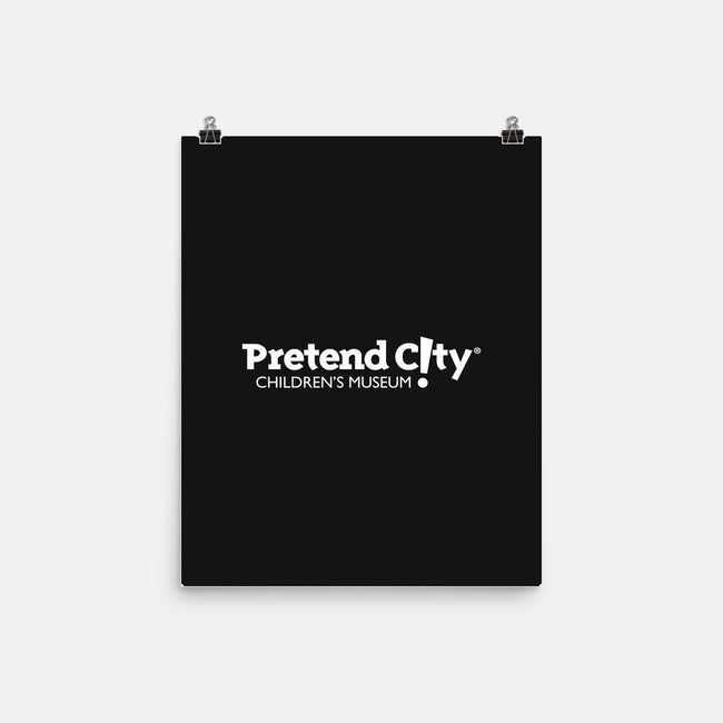 Pretend City White-none matte poster-Pretend City