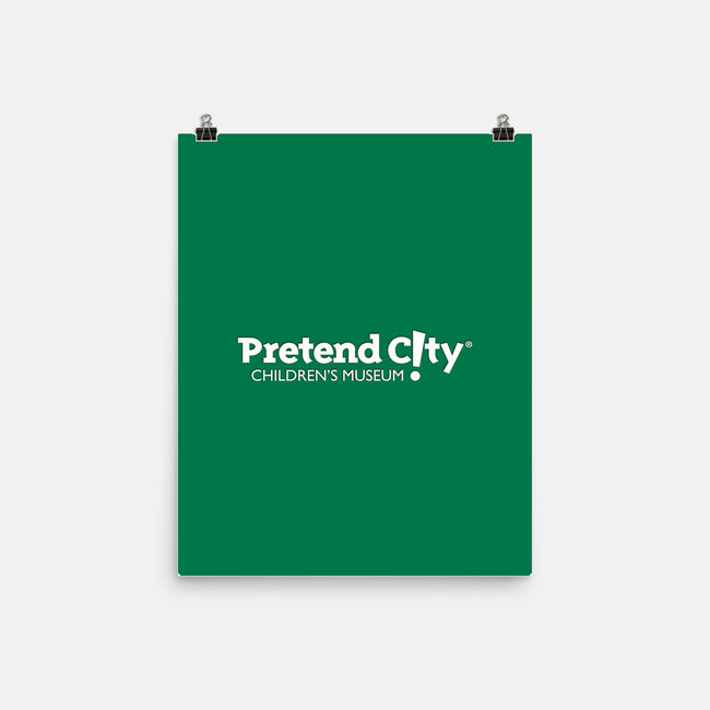 Pretend City White-none matte poster-Pretend City