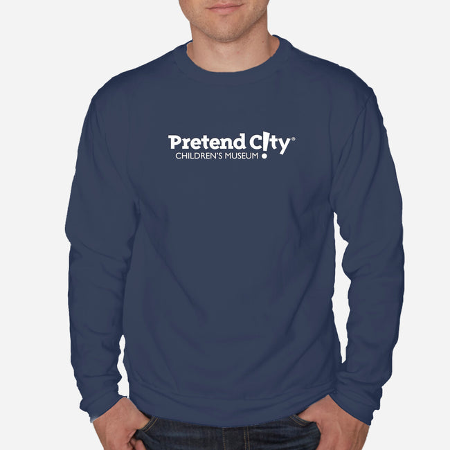 Pretend City White-unisex crew neck sweatshirt-Pretend City