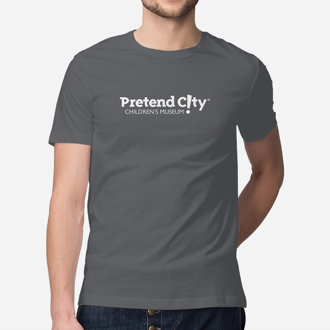 Pretend City White-mens premium tee-Pretend City