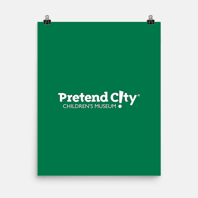 Pretend City White-none matte poster-Pretend City