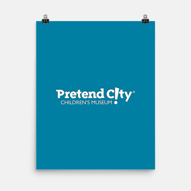 Pretend City White-none matte poster-Pretend City