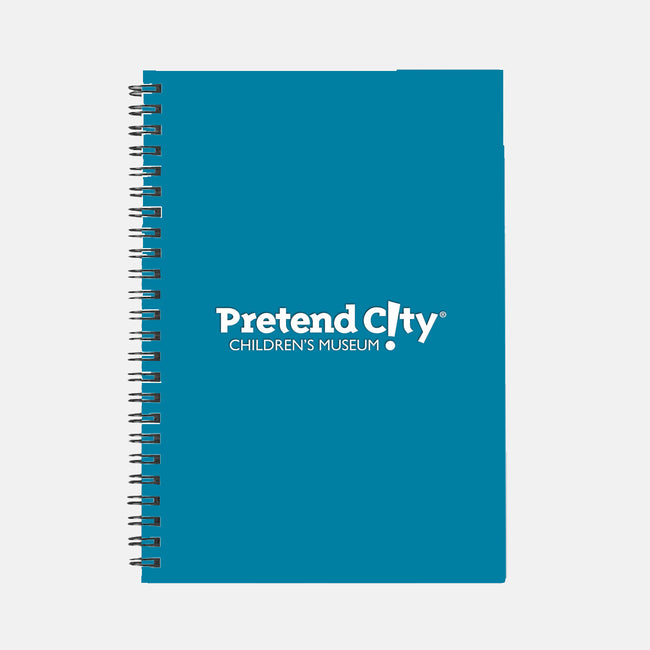 Pretend City White-none dot grid notebook-Pretend City