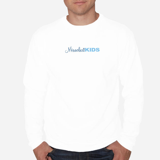 Miracles For Kids-unisex crew neck sweatshirt-Miracles For Kids