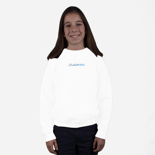 Miracles For Kids-youth crew neck sweatshirt-Miracles For Kids