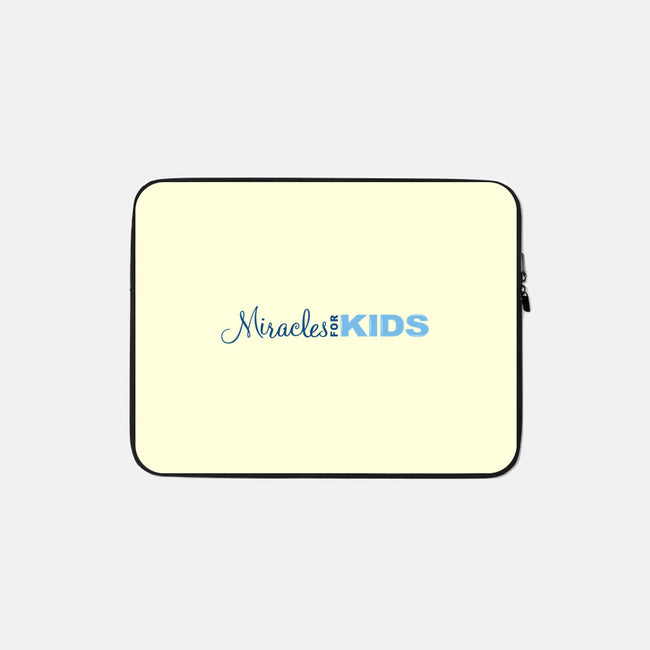 Miracles For Kids-none zippered laptop sleeve-Miracles For Kids