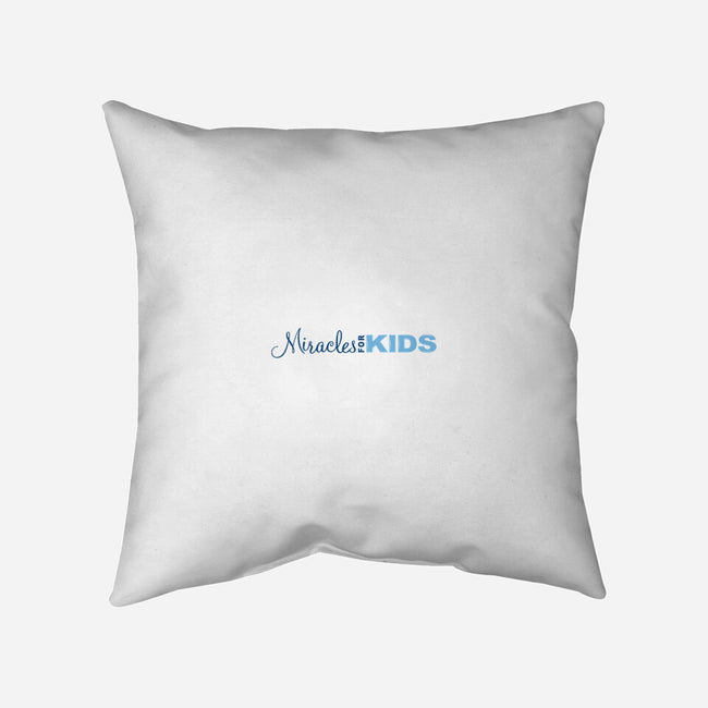Miracles For Kids-none non-removable cover w insert throw pillow-Miracles For Kids