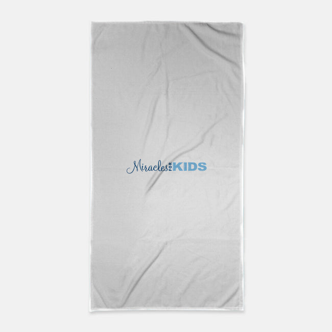 Miracles For Kids-none beach towel-Miracles For Kids