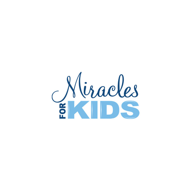 Miracles For Kids Stacked-none removable cover throw pillow-Miracles For Kids