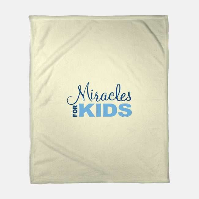 Miracles For Kids Stacked-none fleece blanket-Miracles For Kids