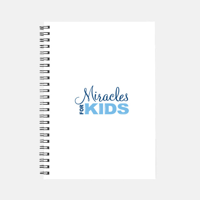 Miracles For Kids Stacked-none dot grid notebook-Miracles For Kids