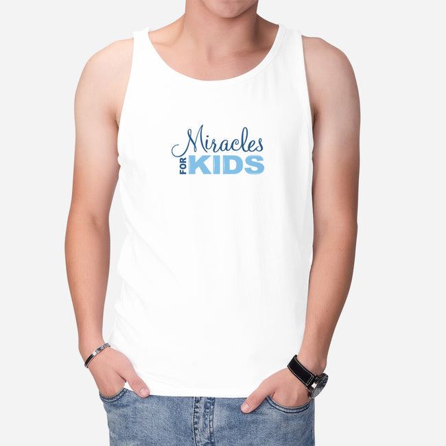 Miracles For Kids Stacked-unisex basic tank-Miracles For Kids