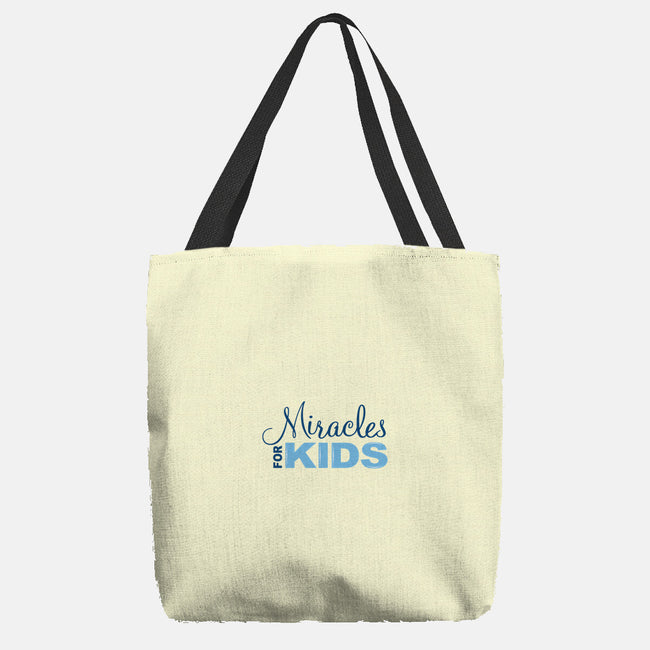 Miracles For Kids Stacked-none basic tote-Miracles For Kids