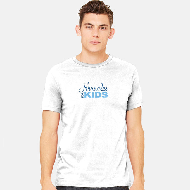 Miracles For Kids Stacked-mens heavyweight tee-Miracles For Kids
