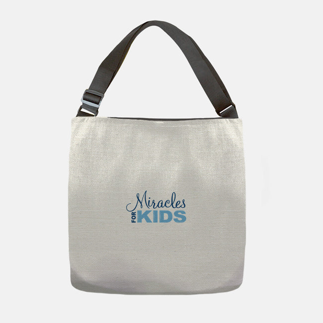 Miracles For Kids Stacked-none adjustable tote-Miracles For Kids