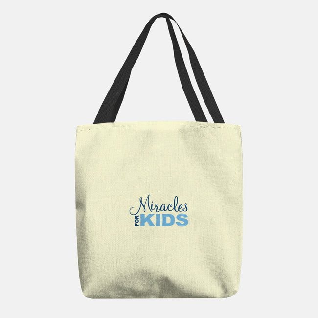 Miracles For Kids Stacked-none basic tote-Miracles For Kids