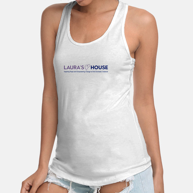 Laura's House-womens racerback tank-Laura's House