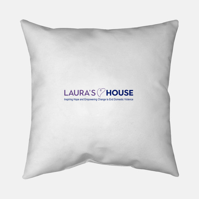 Laura's House-none non-removable cover w insert throw pillow-Laura's House