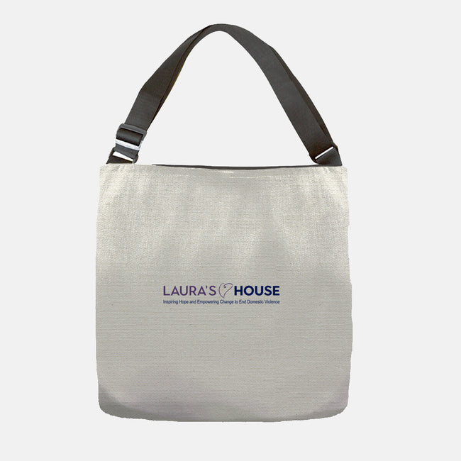 Laura's House-none adjustable tote-Laura's House