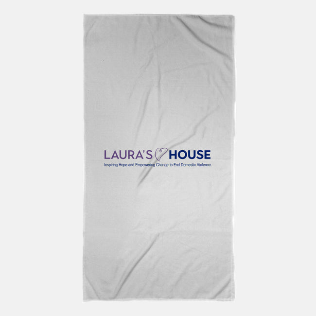 Laura's House-none beach towel-Laura's House