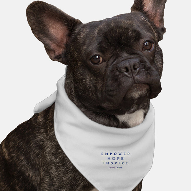 Inspiring Hope-dog bandana pet collar-Laura's House