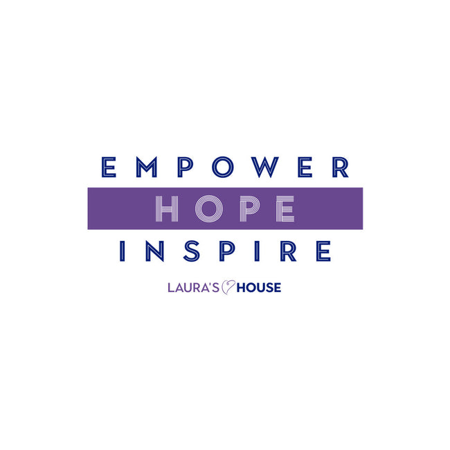 Empowering Change-womens off shoulder tee-Laura's House