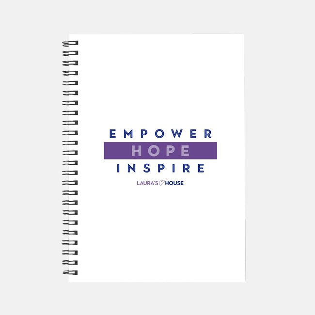 Empowering Change-none dot grid notebook-Laura's House